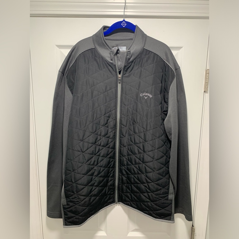 Callaway Quilted Full Zip Jacket